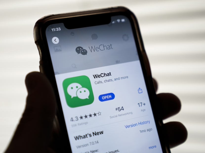 US officials on Friday (Sept 18) ordered a ban on downloads of the popular Chinese-owned mobile applications WeChat and TikTok from Sunday, saying they threaten national security.