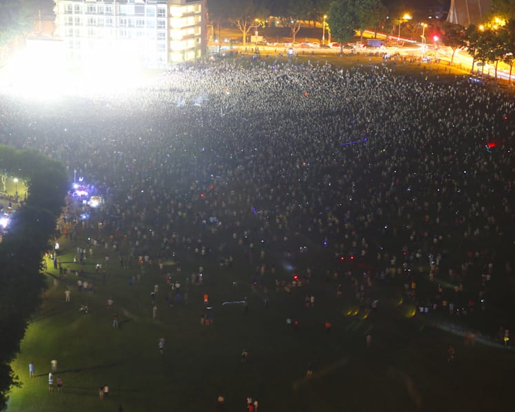 WP holds its first GE2015 rally