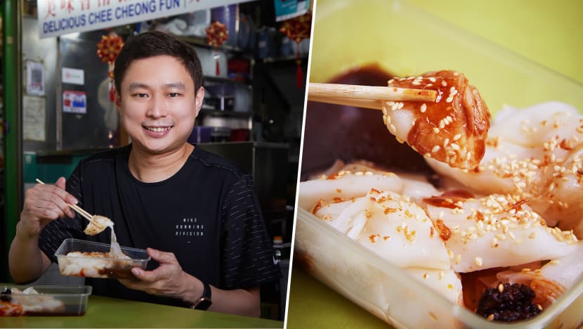 Young Hawker Sells Only One Thing On Menu: No-Frills Local-Style Chee Cheong Fun Young Hawker Sells Only One Thing On Menu: No-Frills Local-Style Chee Cheong Fun