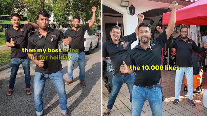 Spore electricians dance for holiday