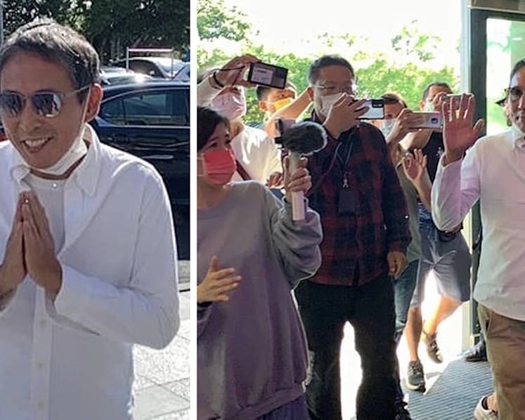 Taiwanese Director Doze Niu Reports For 4-Year Jail Sentence With 2 Bags Containing Clothes And Snacks