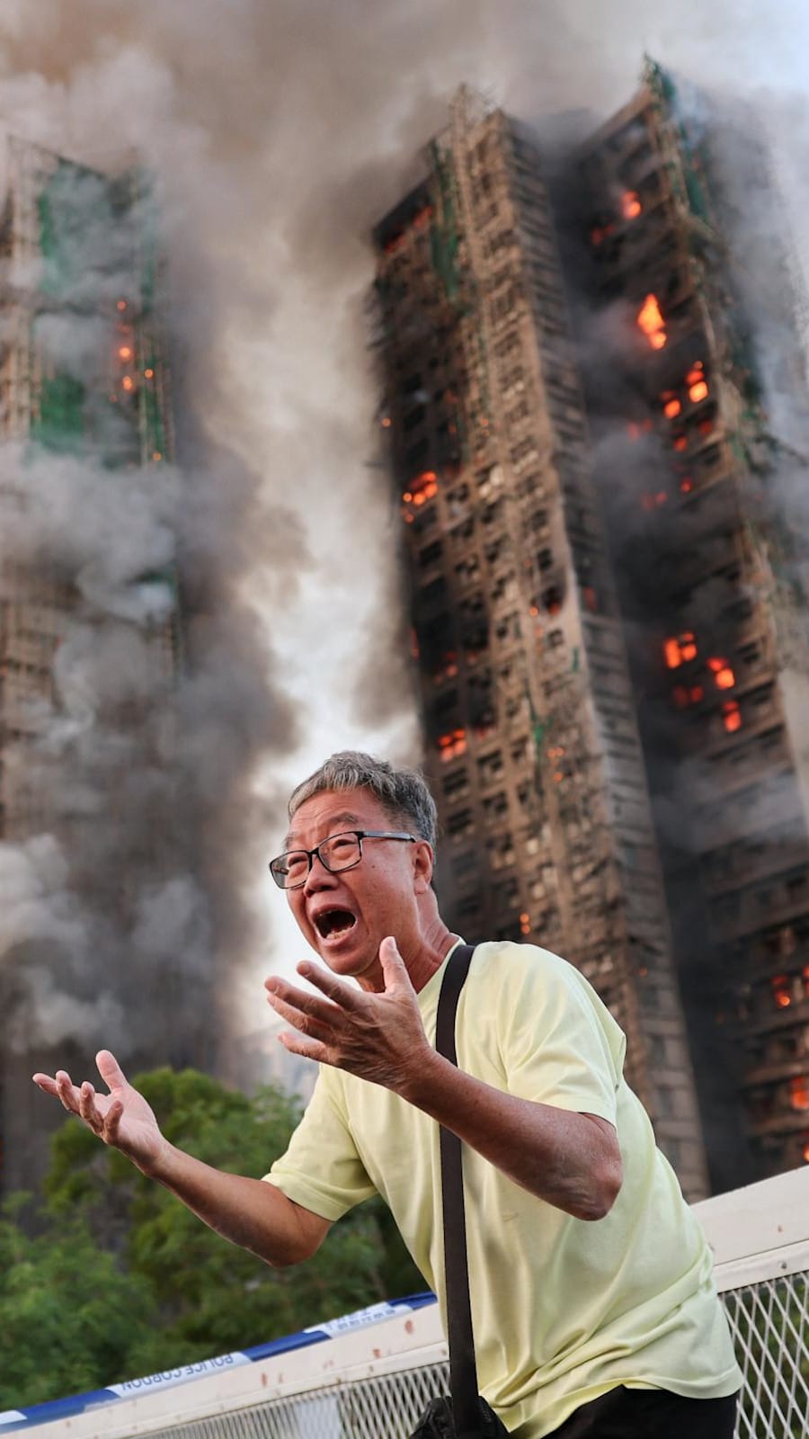 The photo that became a symbol for Hong Kong's deadly fire 