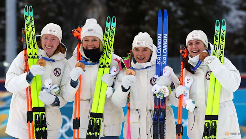 Biathlon-Relay pressure relieved as lead-off woes turn to gold for France