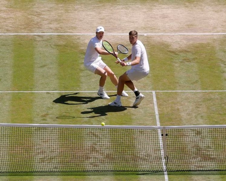 Patten, Heliovaara win second Wimbledon men's doubles title