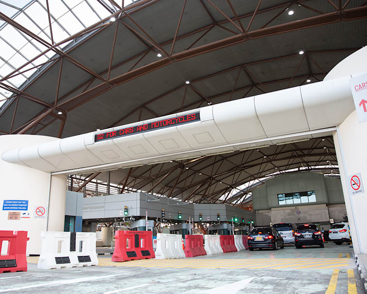 Certis officer suffers severe head injury after being hit by car going at 'high speed' at Tuas Checkpoint