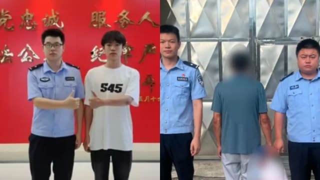 酒气熏天老人摔倒在地 中国小伙前去搀扶反被诬陷 