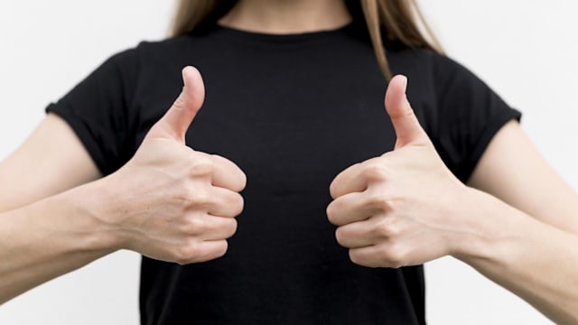 拇指越长，脑袋越大，这是真的！