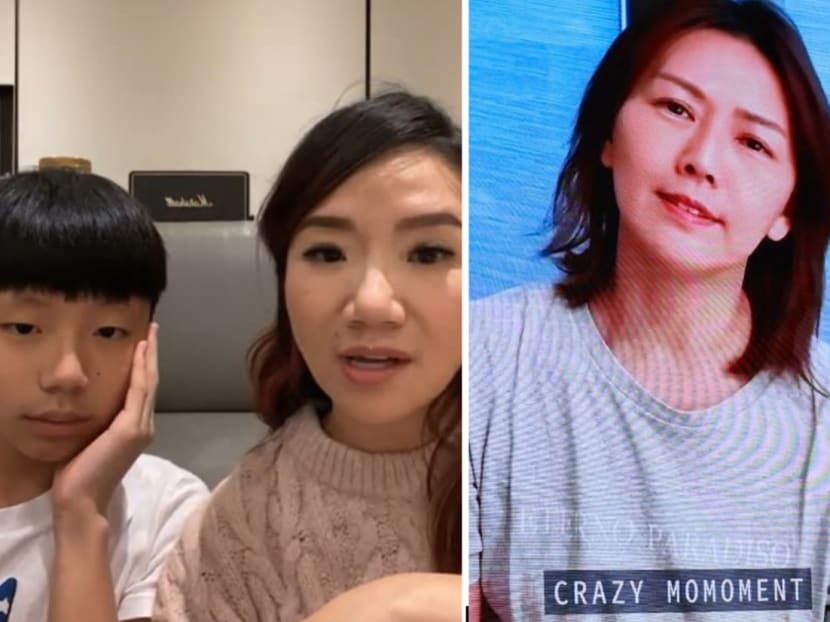 Matilda Tao now lives in Singapore with son who's studying here; went marketing with Stefanie Sun 