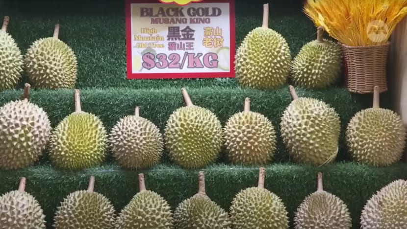 Durian prices in Singapore expected to drop by up to 30% in July at peak harvest period