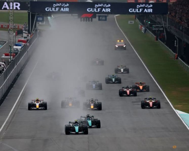 Bahrain Grand Prix gets underway at Sepang after long rain delay