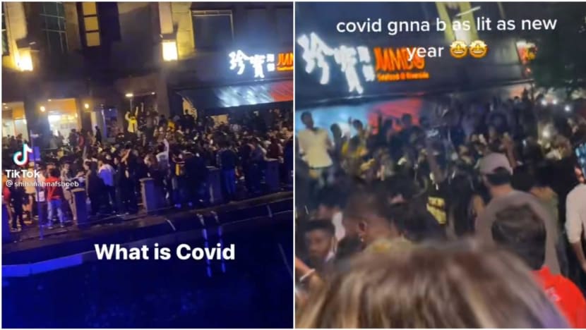 4 individu akan didakwa atas perhimpunan besar malam Tahun Baru di Clarke Quay