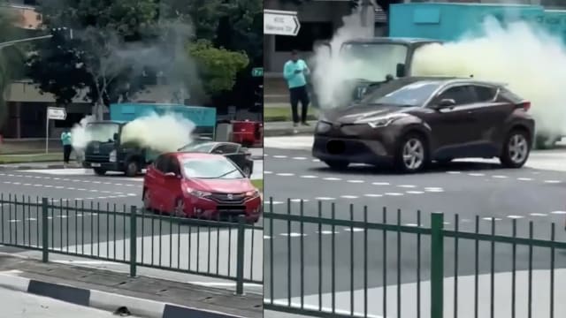 抛锚罗厘冒浓烟 巴士司机相助获网赞