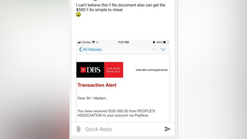 Man under investigation for possible abuse of Covid-19 Temporary Relief Fund