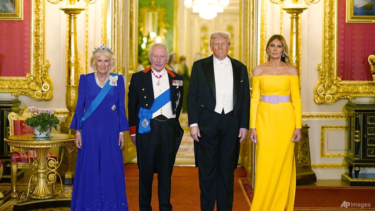 Trump hails UK special relationship as he revels in pomp of historic state visit