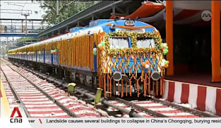 India clean energy: Prime Minister Modi launches country's first hydrogen-powered train