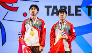Singapore beat Malaysia to win SEA Games table tennis mixed doubles, men's doubles