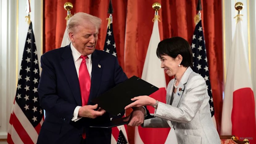 Trump lauds Japan's 'great' female leader, inks rare earths deal