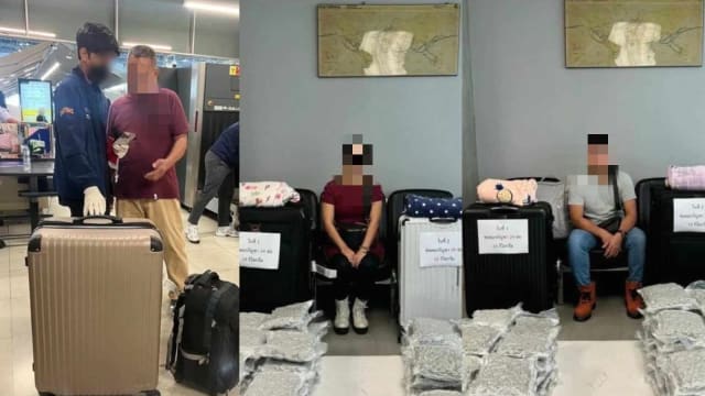 泰媒：一名新加坡人两名马国人 企图从泰国走私大麻到欧洲被捕
