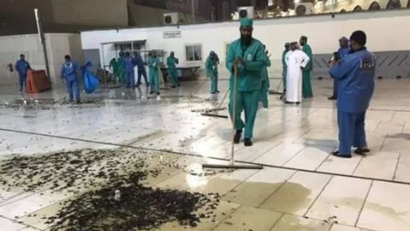 Masjid Nabawi kerah lebih 1,000 pekerja pembersihan sehari ekoran 'serangan' belalang