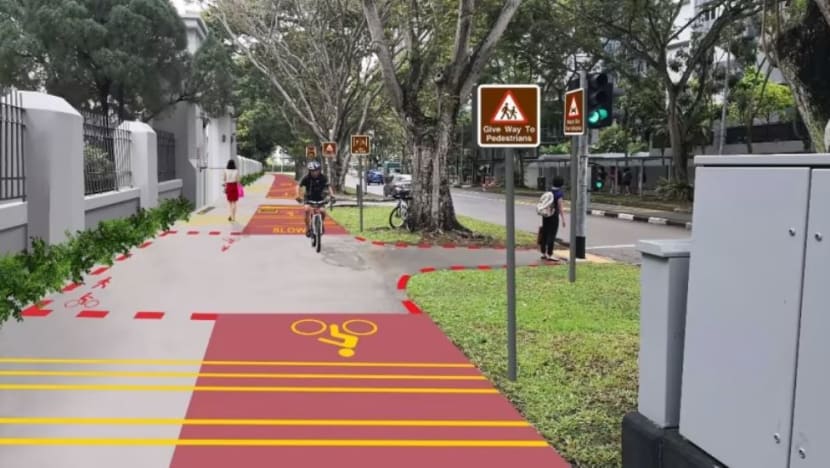 New cycling paths to be built in 7 towns in Singapore