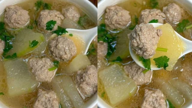 食谱：冬瓜丸子汤