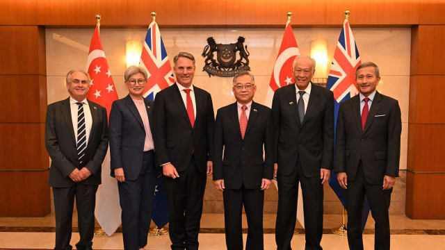 新加坡和澳洲将加强国防能源等合作