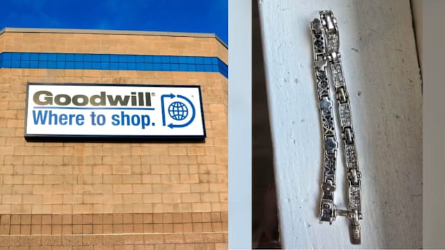 二手包藏惊喜 美国女子花10元喜获千元钻石手链