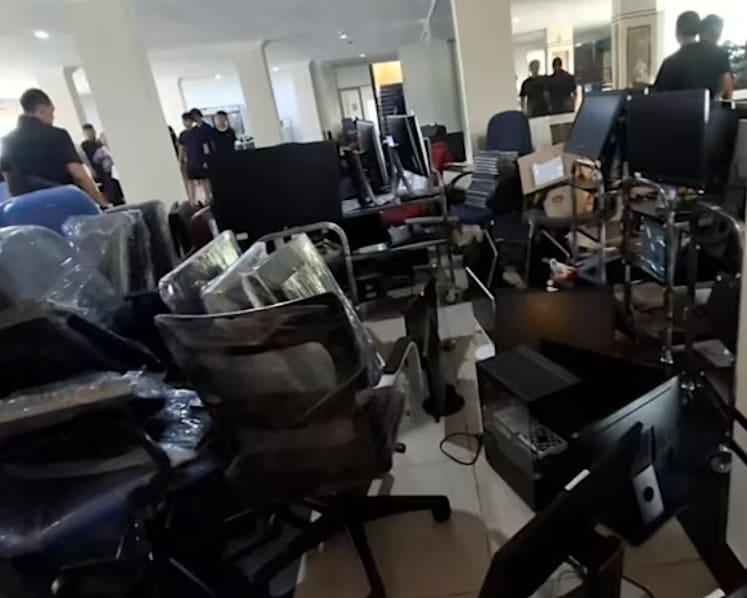 Around 200 foreigners detained over suspected online scam operation, say Batam authorities