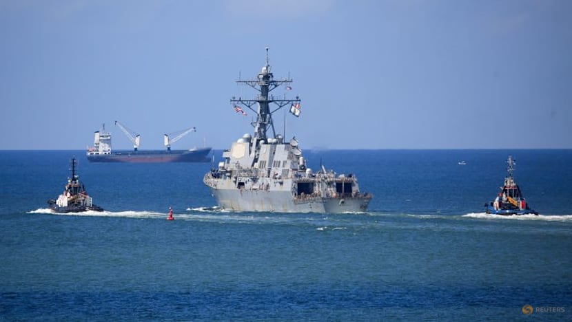 US military says aircraft carrier now in Caribbean