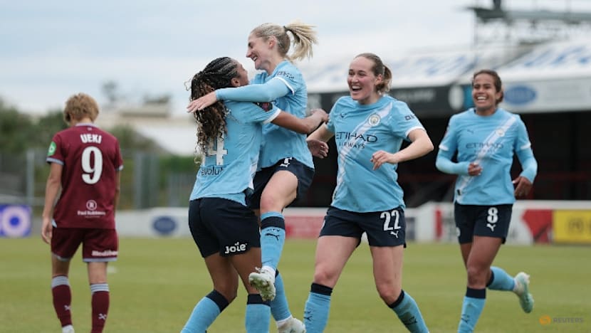 Champions Man City sign off with WSL win over West Ham