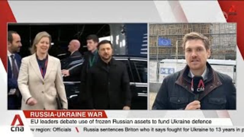Russia-Ukraine war: EU leaders debate use of frozen Russian assets to fund Ukraine defence 