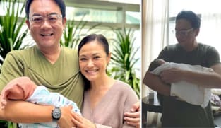 Pada usia 51, presenter CNA melahirkan anak pertamanya