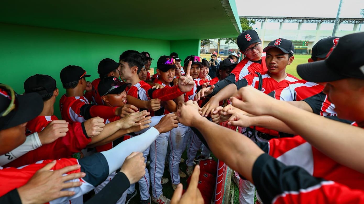 我国棒球队东运会小组赛 13比1大胜老挝