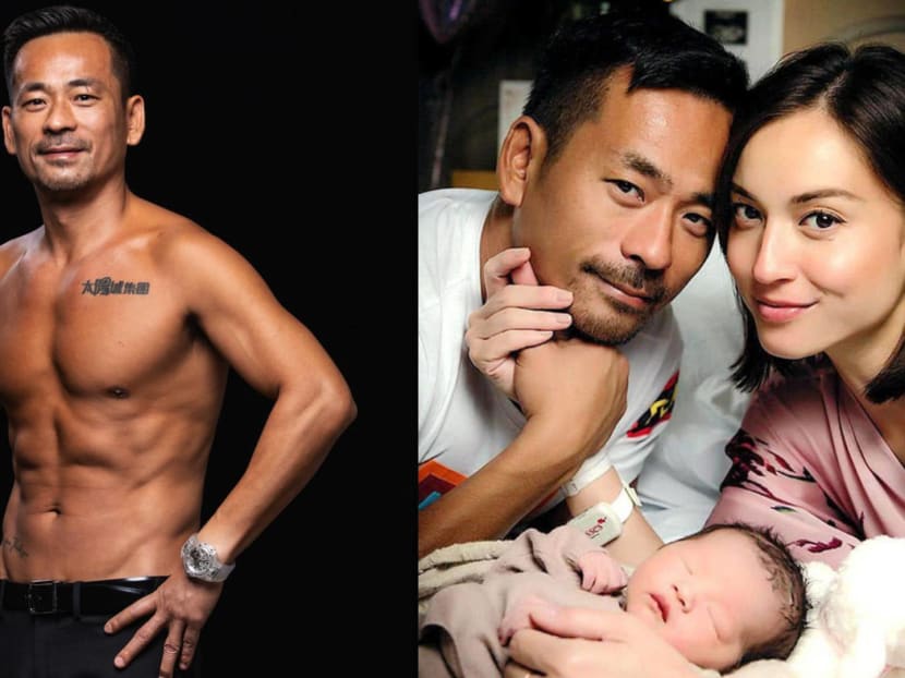 He and Mandy, who have four kids together, broke up last year after a five-year affair.