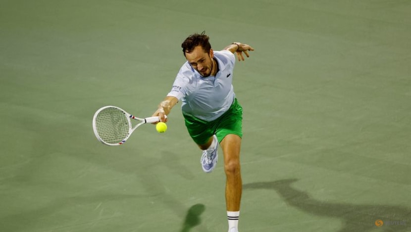 ATP roundup: Daniil Medvedev bucks upset trend, wins opener in Dubai