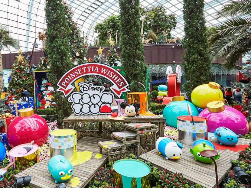 You Can Hang Out With Disney Tsum Tsum Characters At Gardens By The Bay This Festive Season