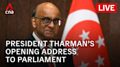 Watch live: President Tharman's speech at opening session of Singapore Parliament