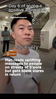 The 32-year-old Singapore PR tells 8days.sg that they probably are more guarded because of scammers these days #8dayssg #8dayssgtrending #positivevibes #tiktoksg #sgfyp 