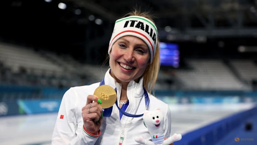 Speed skating-Great aunt Gina would be really proud, says Lollobrigida