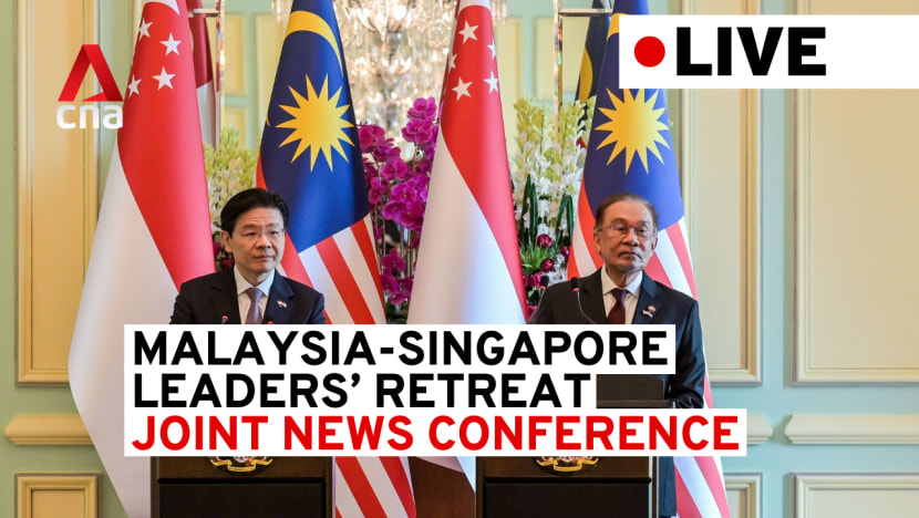 Watch: Malaysia-Singapore Leaders' Retreat joint news conference by PMs Lawrence Wong, Anwar Ibrahim
