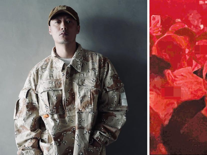 The actor was seen without a mask and smoking indoors at the party where 200 people allegedly gathered.