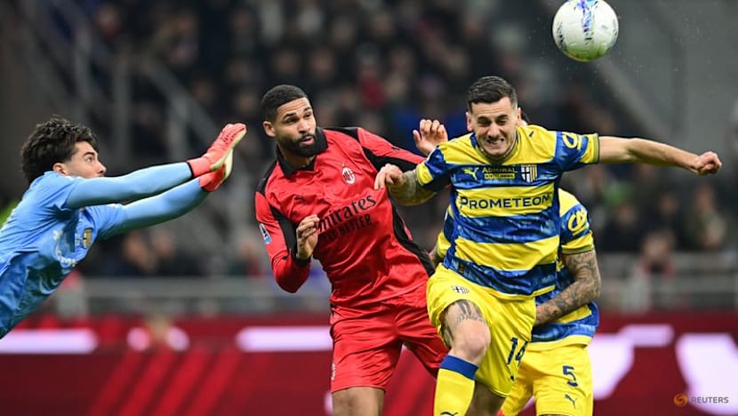 Parma strike blow to AC Milan's title hopes with 1-0 win