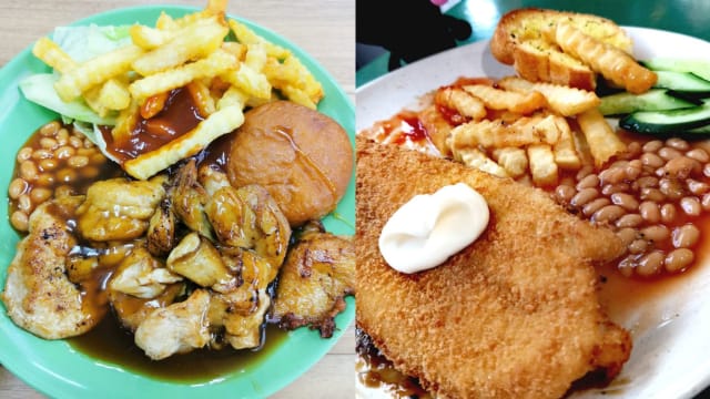 $5.50的鸡扒、猪扒套餐！丰盛美味的古早味西餐哪里找？
