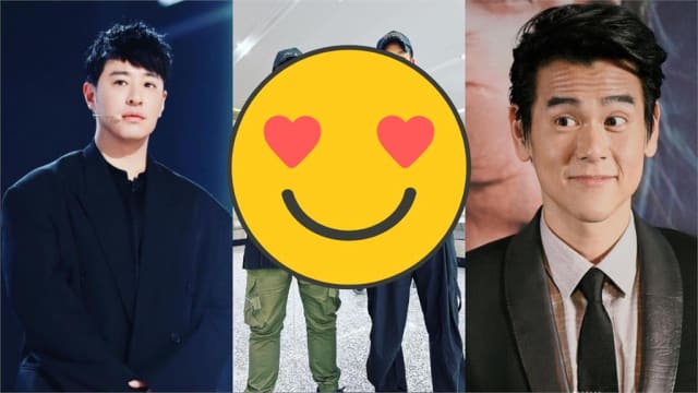 潘玮柏一甩“气球”形象　与彭于晏合照身材对比成亮点