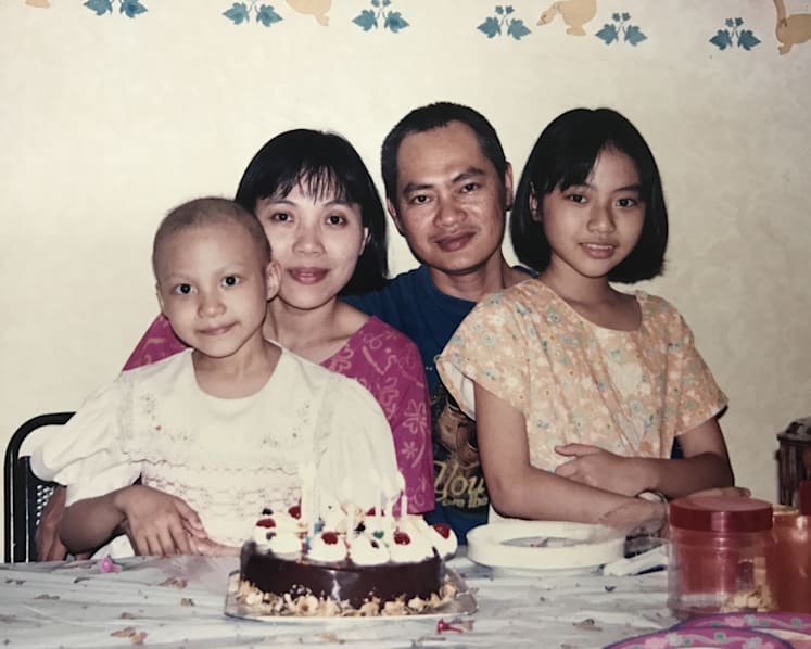 Surviving a rare cancer at six