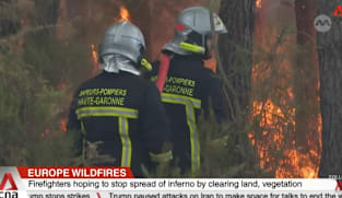 France wildfires threaten Bordeaux as another heatwave looms