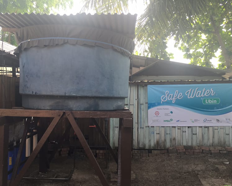 Treatment systems installed on Pulau Ubin to provide safe drinking water