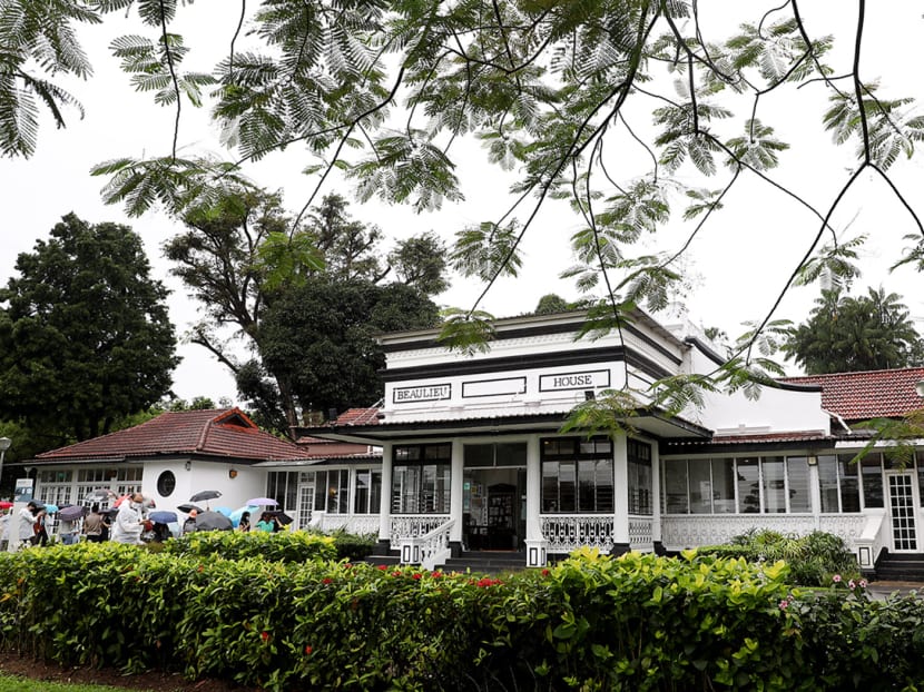 Beaulieu House, built in the 1910s, was used as a residence for senior naval officers when Sembawang was a major naval base of the British empire. Beaulieu House, built in the 1910s, was used as a residence for senior naval officers when Sembawang was a major naval base of the British empire.