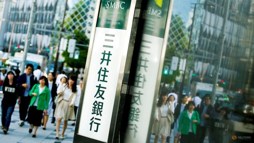 Japanese lender SMFG on track to beat its forecast for a record year after hefty Q3 profit