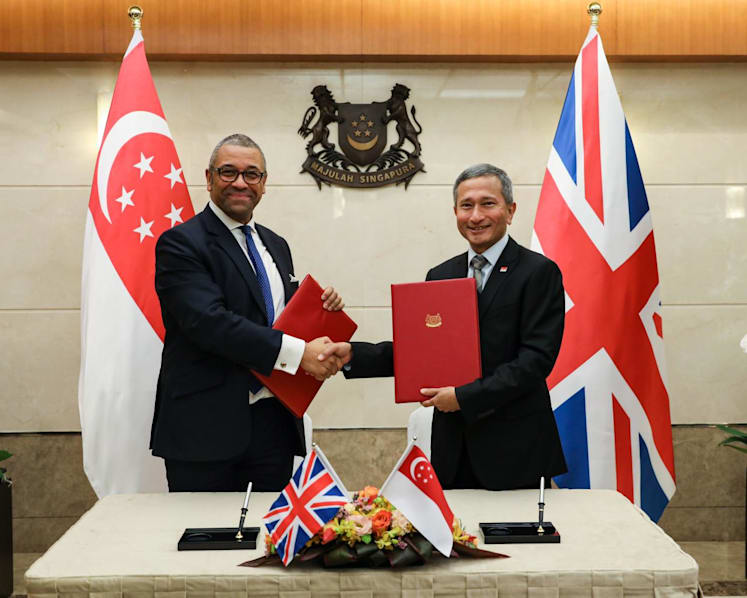 Singapore, UK commit to jointly promote capacity-building in Southeast Asia